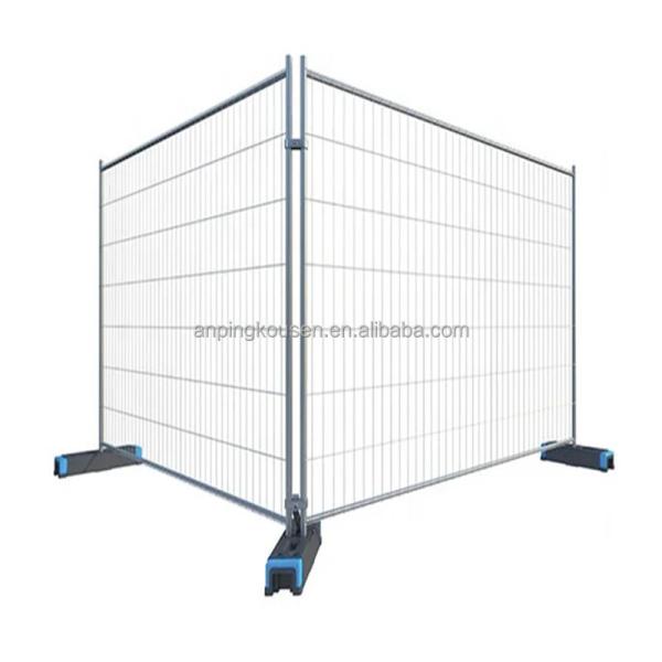 Canada Construction Site Security Fencing 6 ft x 9.5 ft Metal Color Coating