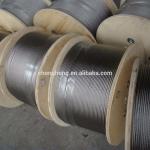 Carbon Steel Grade AiSi Standard 7x7 Hot Dipped Galvanized Steel Aircraft Cable