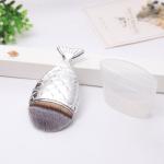 Plastic Handle Single Mermaid Fish Tail Face Foundation Brush