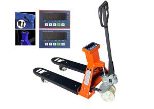 Wholesale Hydraulic Pump Manual Forklift Pallet Jack With Weight Scale 2 Ton Capacity from china suppliers
