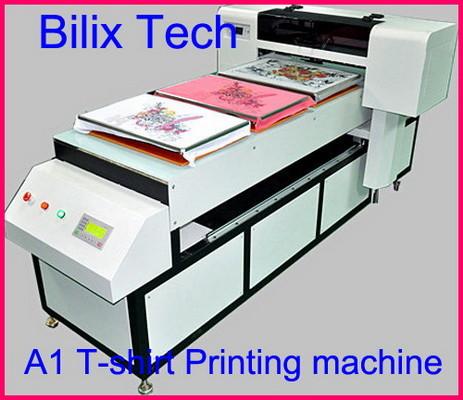 Quality digital T-shirt fabric Printer with 610*1800mm, A1 cotton T-shirt printer on cloth for sale