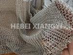 7mm Metal Coil Drapery Weld Stainless Steel Chain Link Ring Chainmail Decorative