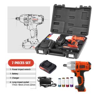 Wholesale 330N.M Cordless Impact Wrench 20V Battery Powered Torque Wrench from china suppliers