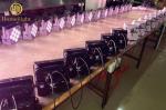 9x18W DMX Wireless DJ Uplighting Wedding 6in1 9*18W RGBWAUV DJ LED Par Light