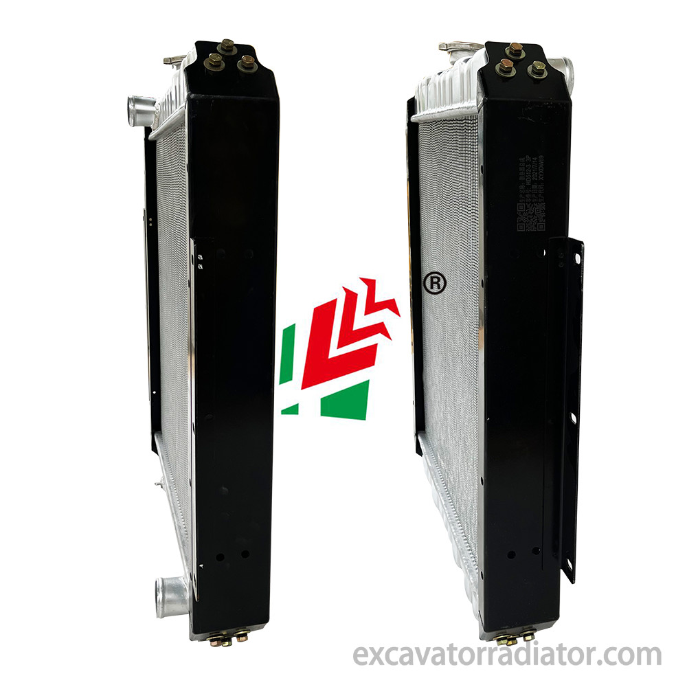 HD512-3 excavator construction machinery radiator water tank cooler
