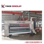 Chain Feeder 2 Color Printer Slotter Die Cutter machine Carton Box Making