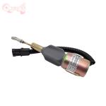 3932530 Excavator Electrical Parts Diesel Engine Shut Off Stop Solenoid Valve
