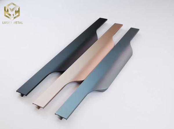 Modern Kitchen Cupboard Cabinet Door Handles Cabinet Drawer Aluminum Customized