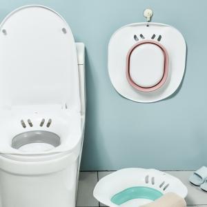 Wholesale Universal Squat Free Toilet Sitz Bath Seat For Perineal Soaking Postpartum Care Elderly Hemorrhoid from china suppliers