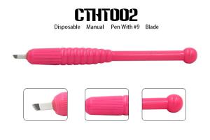 Wholesale Non Toxic Plastic Manual Tattoo Eyebrow Pen For Needle Blade #9 from china suppliers