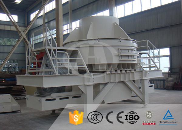Mobile Sand Making Equipment Vertical Shaft Impactor Low Iron Pollution