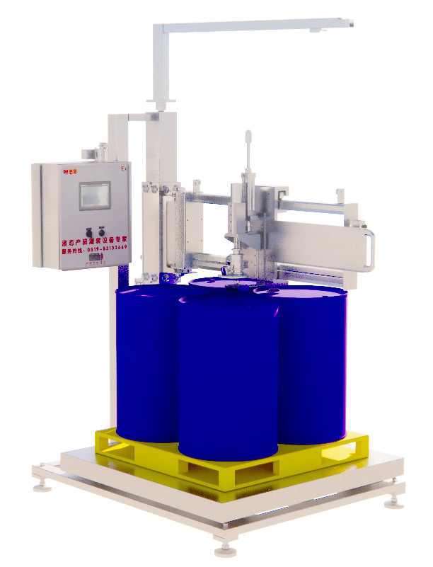 Explosion Proof Anti Corrosion Solvent Ibc Filling Machine