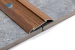 6063 Aluminium Stair Nosing Edge Trim 35m Height Wood Grain