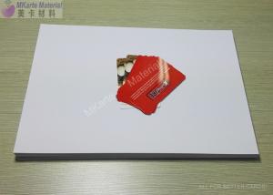 China Konica A3 A4 Digital Printing PVC Sheets For Plastic PVC Card Making on sale