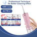 Portable Rechargeable Electric Water Flosser Dental Flossor Oral Irrigator