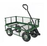 86*46*85 Heavy Duty Folding Cleaning Garden Wagon Cart with Iron Frame
