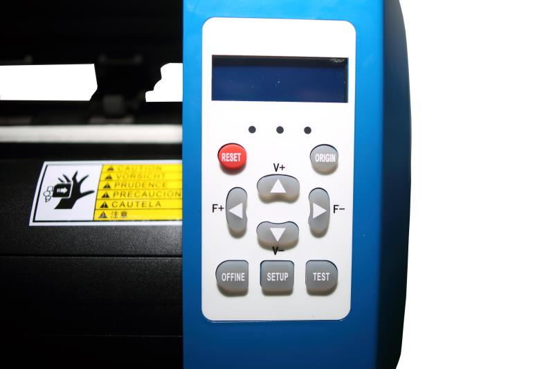 Large Format 1350mm Contour Vinyl Cutter , Vinyl Plotter Cutter Decal Sticker Machine