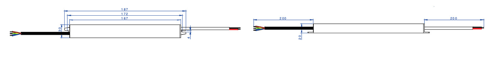 25W 5V Constant Voltage LED Driver Driverfix Flameproof For Strip Light