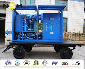 Wholesale Outdoor Mobile Transformer Oil Purifier Double Stage With Trailer High Voltage from china suppliers