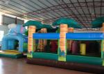 Big Party Custom Made Inflatables 0.55mm Pvc Tarpaulin For Kindergarten Baby