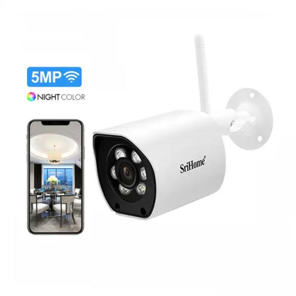 Outdoor Spotlight Full Color Night Vision Waterproof IP66 Network PTZ Camera 5G