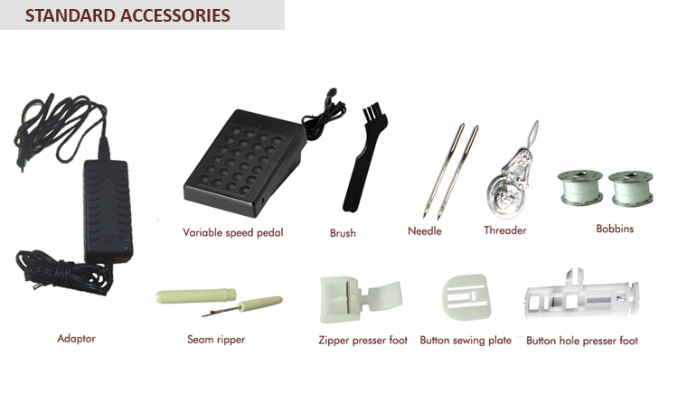 Upgrade Your Sewing Equipment with the 36W Multi-function Portable Sewing Machine