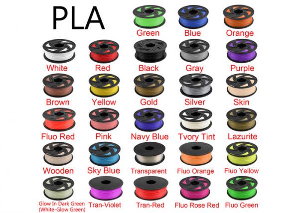 1.75/3mm Filament PLA D Printer Assembly Kit Various Color 0.05mm Standard Tolerance