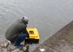 DEVC-303 Bait boat gps / catamaran bait boat Yellow Upper Hull Color