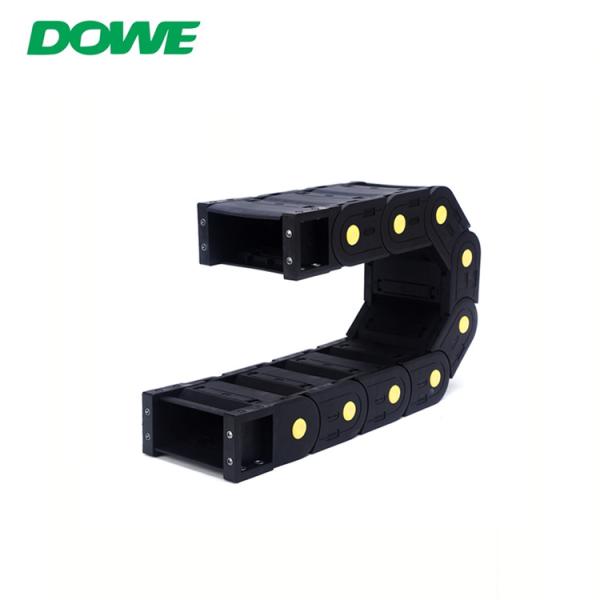 Robust Body Cable Carrier Drag Chain Nylon Plastic Enclosed Towline