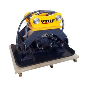 Wholesale Q345 Mini Excavator Plate Compactor Hydraulic Compactor Attachment from china suppliers