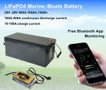 With Lithium battery RS485 CAN 48V 51.2V 100Ah 48V batteries boat LiFePO4 48V