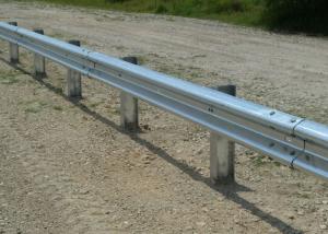 China Customized Traffic Guard Rails , Highway Crash Barrier With Protective Coating Layer on sale