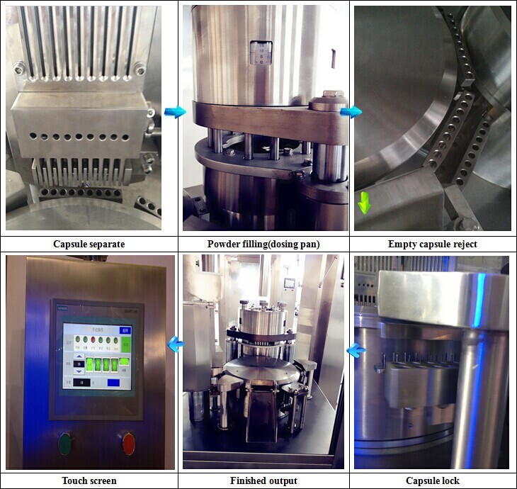 NJP Series Pharmaceutical Auto Capsule Filling Machines with Different Capacity