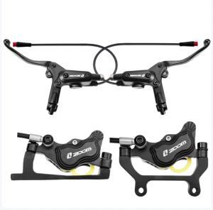 Wholesale 4 Pistons Power Off Bicycle Hydraulic Brake Set Aluminum Material from china suppliers