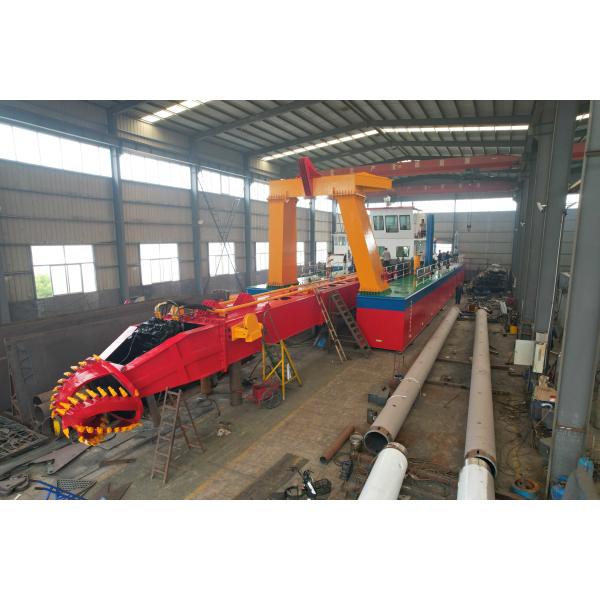500m3/H-2000m3/H Dredging Capacity Dredger Vessel With 10 Meters Depth