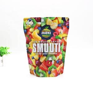 Wholesale High Barrier zipper lock stand up 3 Sides Seal Heat Seal Pouches bottom gusset dry Fruits Plastic food Packing Bag from china suppliers