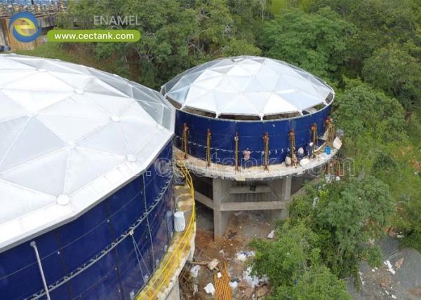 Excellent Abrasion Resistance Glass-Fused-to-Steel (GFS) Tanks for Potable Water