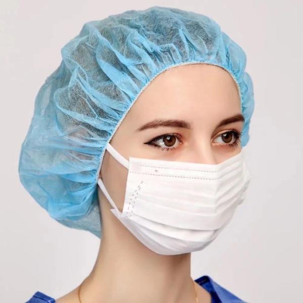 Working Nurse Ponytail Mob Cap For Disposable Medical Scrubs And Surgical