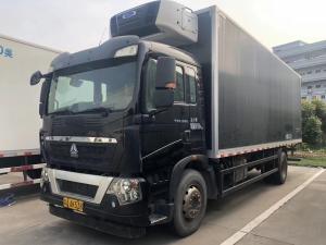 China HOWO 10 Wheels 6*4 Used Refrigerator Truck Freezer Refrigerated Container Truck For Sale on sale
