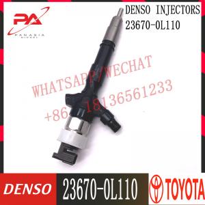 China Diesel Fuel Injector 23670-0L110 For Denso Toyota 2KD FTV Engine 295050-0810 on sale