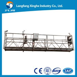 Wholesale Electric suspended rope cradle , zlp hot galvanized steel gondola , CHNT suspended scaffolding platform from china suppliers