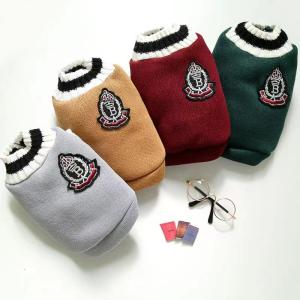 Wholesale Trendy Pet Vest Preppy Style Knitted Waistcoat For Dog Cat from china suppliers