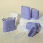 10g Cosmetic Deodorant Stick Top Filling Personal Care Empty All Plastic Oval
