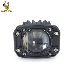 Wholesale Rectangle White Yellow Projector Spotlight Motorcycle Driving Lamp from china suppliers
