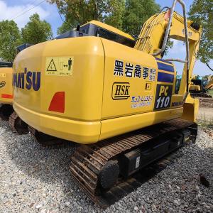 Wholesale 11Ton Second Hand Komatsu Excavator PC110-7 2.8km/H Excavators Used For Lifting Operations from china suppliers