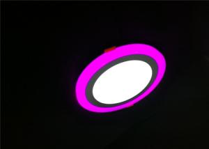 Wholesale Pink Circle Led Panel Ceiling Lights , Recessed 16W Ultra Slim Led Panel Light from china suppliers