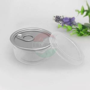 Wholesale 100ML Clear Pet Jars Child Resistant Candy 3.5G Weed Plastic Flower Cans Packaging from china suppliers