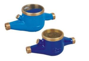Wholesale DN15-DN50 Customized Brass Water Meter Body Anti Magnetic Type For Cold Water from china suppliers