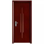 Waterproof Customized Wooden Plywood Room Door PVC WPC Internal