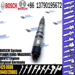 common rail injector 0445120252 5263315 for Cummins industrial engines diesel